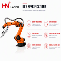 Peralatan Pengelasan Laser Robotik untuk Jalur Pengelasan Profil Kotak Logam Lembaran dengan Lengan 6 Sumbu dan Sumber Laser 3000W