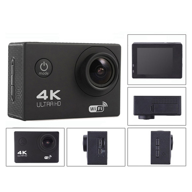Ultra Full HD 1080P Waterproof 140 Wide Angle MiniDV WiFi Sport Action Camera H9r with 2.0" Screen CMOS Sensor