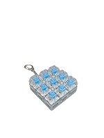 High-transparency Plastic Button Stress-relief Mechanical Keyboard Keycap Keychain Pendant Toy