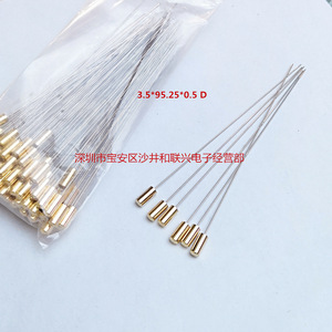 Sonda de prueba de acero de 3.5x95.25x0.5mm con cabeza en D para piezas de accesorios de prueba - Product Image 2