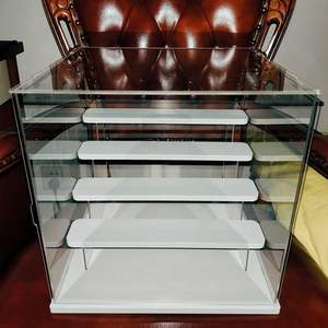 <strong>4</strong>-Tier Clear Acrylic <strong>Display</strong> Case <strong>Display</strong> <strong>Box</strong> <strong>Display</strong> Stand with Door - Product Image 6