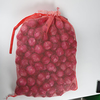 58x86cm Arpillas-Beutel Polypropylen-Netzbeutel LENO für Landwirtschaft mit Option für Individuelles Logo in Grün