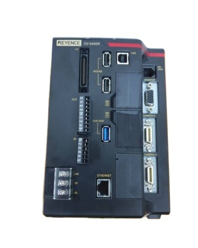 Keyence CV-X300A Vision Controller, 0.47MP Camera Compatible, Compact Industrial Inspection System