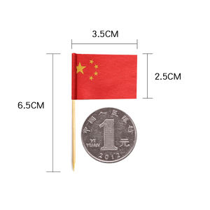 Forniture di fabbrica bandiere stuzzicadenti paesi bandiere stuzzicadenti picconi bandiera Cocktail con la migliore qualità - Product Image 3