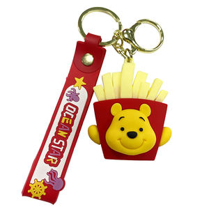 Personajes <span class=keywords><strong>de</strong></span> películas <span class=keywords><strong>de</strong></span> anime <span class=keywords><strong>de</strong></span> dibujos animados personalizados 3D PVC llaveros accesorio colgante suave PVC llavero <span class=keywords><strong>de</strong></span> goma - Product Image 1