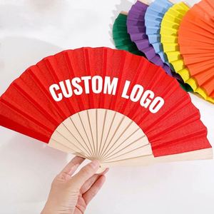 Éventail pliable de marque, design personnalisé pour la promotion d'entreprise, les mariages, les fêtes, les événements et une utilisation décorative - Product Image 4