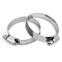 Collier de serrage professionnel réglable en acier inoxydable 304 W4 de type américain, largeur de bande 8 mm, pour tuyaux de 1/2 à 2 pouces, vente en gros
