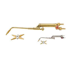 Soplete de soldadura y corte de Gas tipo británico Uweld Sopletes rectos <span class=keywords><strong>Oxicorte</strong></span> tubo de acero inoxidable soplete de Gas oxígeno - Product Image 3