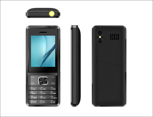 Téléphone GSM <span class=keywords><strong>Phong</strong></span> 2G avec clavier P+R, grand écran 2,4 pouces, batterie 1899 mAh, peinture brillante, non Android, MTK6261D - Product Image 2