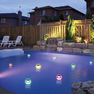 Luz Solar Flotante de Acero Inoxidable <span class=keywords><strong>para</strong></span> Jardín, Decoración de Paisaje, Iluminación de Agua, <span class=keywords><strong>Focos</strong></span> <span class=keywords><strong>para</strong></span> Piscina - Product Image 2