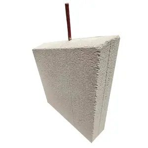 Leggero autoclavato pannello aerato cemento cemento Aac blocco pannello per parete pavimento e tetto