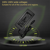 Chargeur de batterie au lithium 21.0v 1.2a Chargeur de batterie Ebike 2a pour vélos électriques avec Ce Fcc Rosh