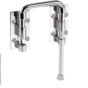 Serrure de porte de sécurité à boulons en acier inoxydable, loquet à angle droit de 90 à 180 degrés, installation facile pour porte coulissante de toilettes - Product Image 2