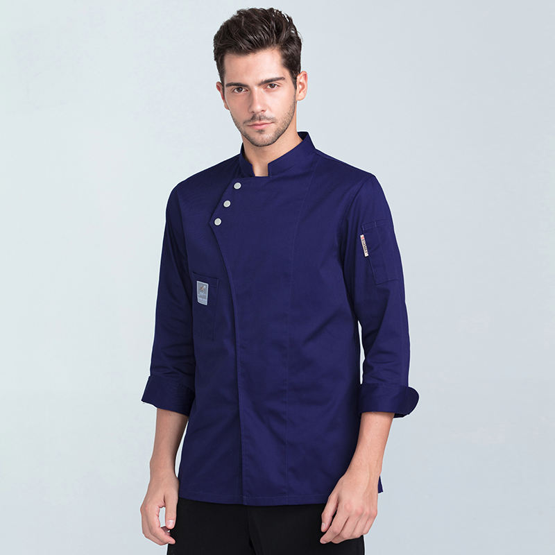 เสื้อแขนยาวสีน้ำเงิน