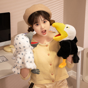 ของเล่นตุ๊กตารูปนกยัดนุ่นสำหรับเด็กสอนเรื่องเล่าแบบกำหนดเองได้ของเล่นหุ่นมือสำหรับเด็ก - Product Image 6