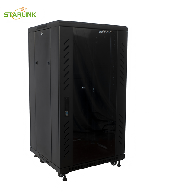 Starlink Tempered Glass Door Network Cabinet Used in Data Center 22U Server Cabinet
