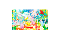 Boîte de présentation en papier de la collection de la 30e célébration de Pokémon PTCG pour les cartes booster chinoises Espeon Ex & Umbreon Ex