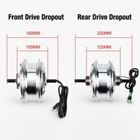 Kit de Conversión de Bicicleta Eléctrica de 350W, Motor de Buje Delantero/Trasero, Kit de Rueda para Bicicleta Eléctrica de 36V/48V, Acelerador LCD, Luz LED, Venta al por Mayor OEM/ODM