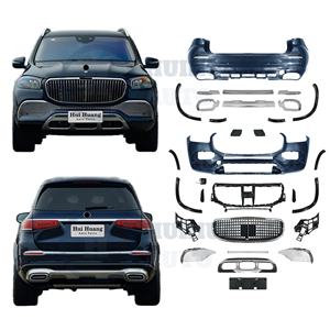 Kit de carrosserie de pare-chocs de système de carrosserie automatique d'édition de luxe pour <span class=keywords><strong>Mercedes</strong></span> Benz <span class=keywords><strong>GLS</strong></span> classe X167 <span class=keywords><strong>2020</strong></span> 2021 2022 2023 modifié au Style <span class=keywords><strong>Maybach</strong></span> - Product Image 1
