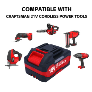 Batería de Repuesto de Iones de Litio de 18V 6.0Ah para Vehículos Eléctricos, Catodo LiCoO2, Indicador LED, Negro y Rojo, Compatible con OEM - Product Image 5