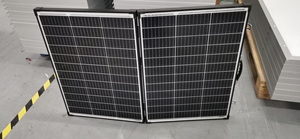 Flagsun 120W Ultra Light Black Outdoor Folding <b>Solar</b> Charging Mono Foldable 20% Efficiency <b>Power</b> System <b>Kit</b> - Product Image 3