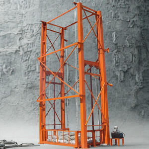 Industrial forklifts <b>elevator</b> heavy duty material lifting platform for warehouse factory and construction use - Product Image 2