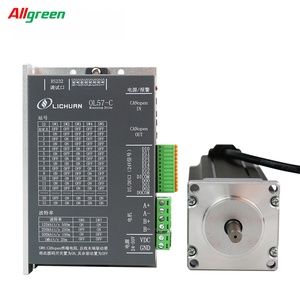 ชุดควบคุมมอเตอร์สเต็ปเปอร์ Allgreen DC24V~50V 2.5/3/4A แรงบิด 0.6/1/1.5/2/2.2/2.6/3 นิวตันเมตร 2 เฟส Nema23 แบบวงเปิด - Product Image 1