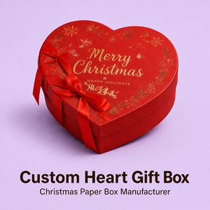 Boîte cadeau romantique en forme <span class=keywords><strong>de</strong></span> cœur pour la Saint-Valentin, charme <span class=keywords><strong>de</strong></span> Noë<span class=keywords><strong>l</strong></span> pour amoureux, souvenir <span class=keywords><strong>de</strong></span> Noë<span class=keywords><strong>l</strong></span>, emballage en papier mignon et adorable - Product Image 1