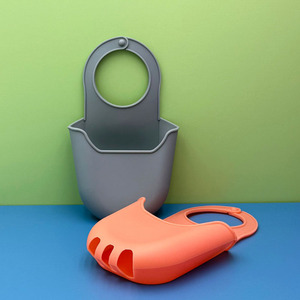 Silicone Soap Dish <b>Drain</b> Bag Self <b>Drain</b> Waterproof Minimalist Design For Kitchen <b>Bathroom</b> Sink Storage Z061 - Product Image 5