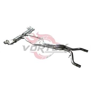 ท่อไอเสีย Vortex สำหรับรถ Porsche 958 Cayenne 3.0T 3.6 4.8 4.8T ปี 2011-2014 ทำจากสแตนเลสขัดเงา หนา 1.5 มม. พร้อมวาล์วควบคุมเสียง - Product Image 6