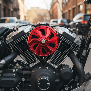 Accessoires de modification de moto, cache-ventilateur de moteur en alliage d'aluminium CNC, plusieurs couleurs au choix, haute qualité - Product Image 5