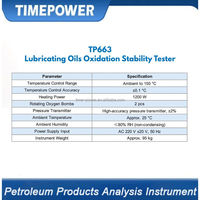 Manufacturer Supply ASTM D2272 Lube Oil Oxidation Stability Testing Equipment RPVOT Oxidation Stability Measurement Apparatus