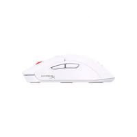 Rekomendasi tinggi Hyper X Pulsefire Hase 2 Mouse Gaming ringan nirkabel dengan pencahayaan RGB daya tahan baterai hingga 100 jam-Putih