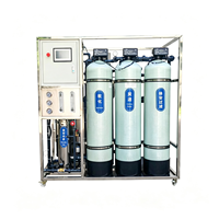 Système de purification d'eau RO 1T/H compact et portable, installation facile pour l'industrie alimentaire et des boissons, production d'eau à petite échelle