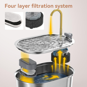 فلتر كهربائي لشرب الحيوانات الأليفة ، فلتر تنقية المياه للقطط الذكية ، من أجل القطط - Product Image 5