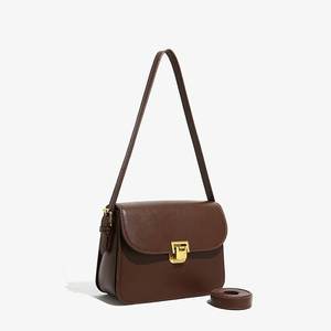 High-end Men's PU Medium Underarm Bag Solid Color Zipper <b>Buckle</b> Button Adjustable <b>Strap</b> 2025 Spring Street Trends Durable Daily - Product Image 5