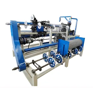 Hebei Fanlian Offre Spéciale 250MM LARGEUR automatique double fil utilisé clôture de maillon de chaîne tissage faisant la machine