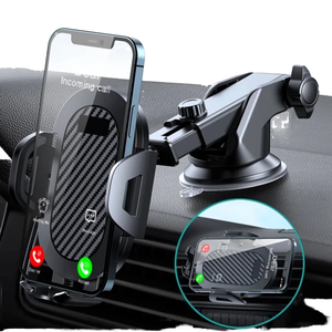 Penyangga Ponsel Mobil 2-in-1 Universal yang Stabil, Dudukan di Dashboard & Ventilasi AC Mobil - Product Image 1