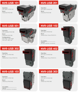 ITL NV9 USB + Single Note Insertion Cash Acceptor Bill Handling Device Note Acceptor harga murah - Product Image 3