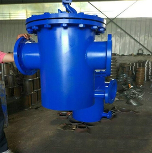 60 Mikron <span class=keywords><strong>T</strong></span> Tipi Paslanmaz Çelik 304/316 Yüksek Debili Sepet Süzgeç Filtre Gövdesi Sıvı Gaz Filtrasyonu için ISO9001 - Product Image 2