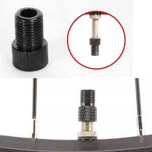 Nouveaux accessoires de vélo, embout en aluminium coloré pour <span class=keywords><strong>valve</strong></span> de pneu de vélo, adaptateur de <span class=keywords><strong>valve</strong></span> <span class=keywords><strong>Presta</strong></span> vers <span class=keywords><strong>valve</strong></span> Schrader, bouchons anti-poussière - Product Image 3