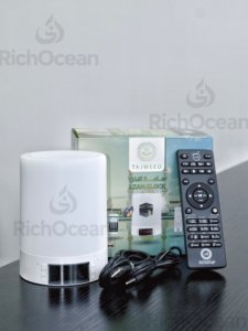 Lampada Notturna LED Corano con Controllo APP, Luce Touch IP66 per Altoparlante e Sveglia - Regalo Ramadan Eid, Forma Quadrata - Product Image 2