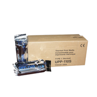 Rollo de Papel Térmico UPP-110S de 110 mm x 20 m Compatible con la Máquina de Ultrasonido Sony Upp 110s Hecho en China