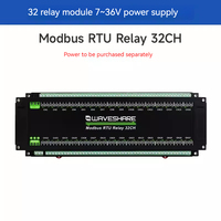 Module relais WaveShare Modbus RTU 8/16/32 Interface RS485 industrielle avec protection d'isolation