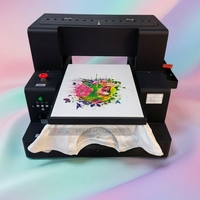 Printer Kaos Inkjet Multifungsi A3 DTG Berkualitas Tinggi DTG DTF untuk Pakaian & Kaos untuk Pencetakan Bahan Fleksibel