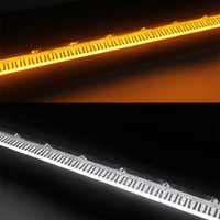 Marco menos barras de luz LED todoterreno de alta potencia 12 pulgadas/22 pulgadas/32 pulgadas/42 pulgadas barra LED láser de haz de inundación de doble fila barra de luz led para coche