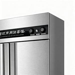 Sterilizzatore verticale ad alta temperatura di disinfezione in acciaio inossidabile a doppia porta sterilizzazione per lavastoviglie commerciale - Product Image 3