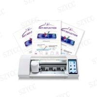 Hoja de película de hidrogel antirreflectante AR de tamaño personalizado Universal para máquina de plotter de corte inteligente, película protectora de pantalla TPU AR