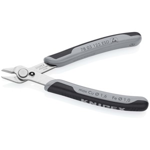 KNIPEX 78 03 125 ESDSB Super Knips électroniques ESD avec poignée multi-composants 125 mm - Product Image 2