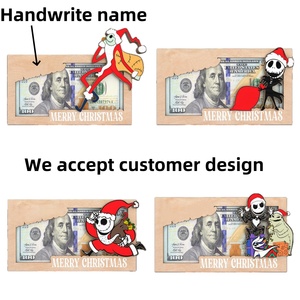Porta Dinero Navideño, Formas Divertidas de <span class=keywords><strong>Regalar</strong></span> Dinero, Tarjeta de Regalo Navideña Personalizada - Product Image 5